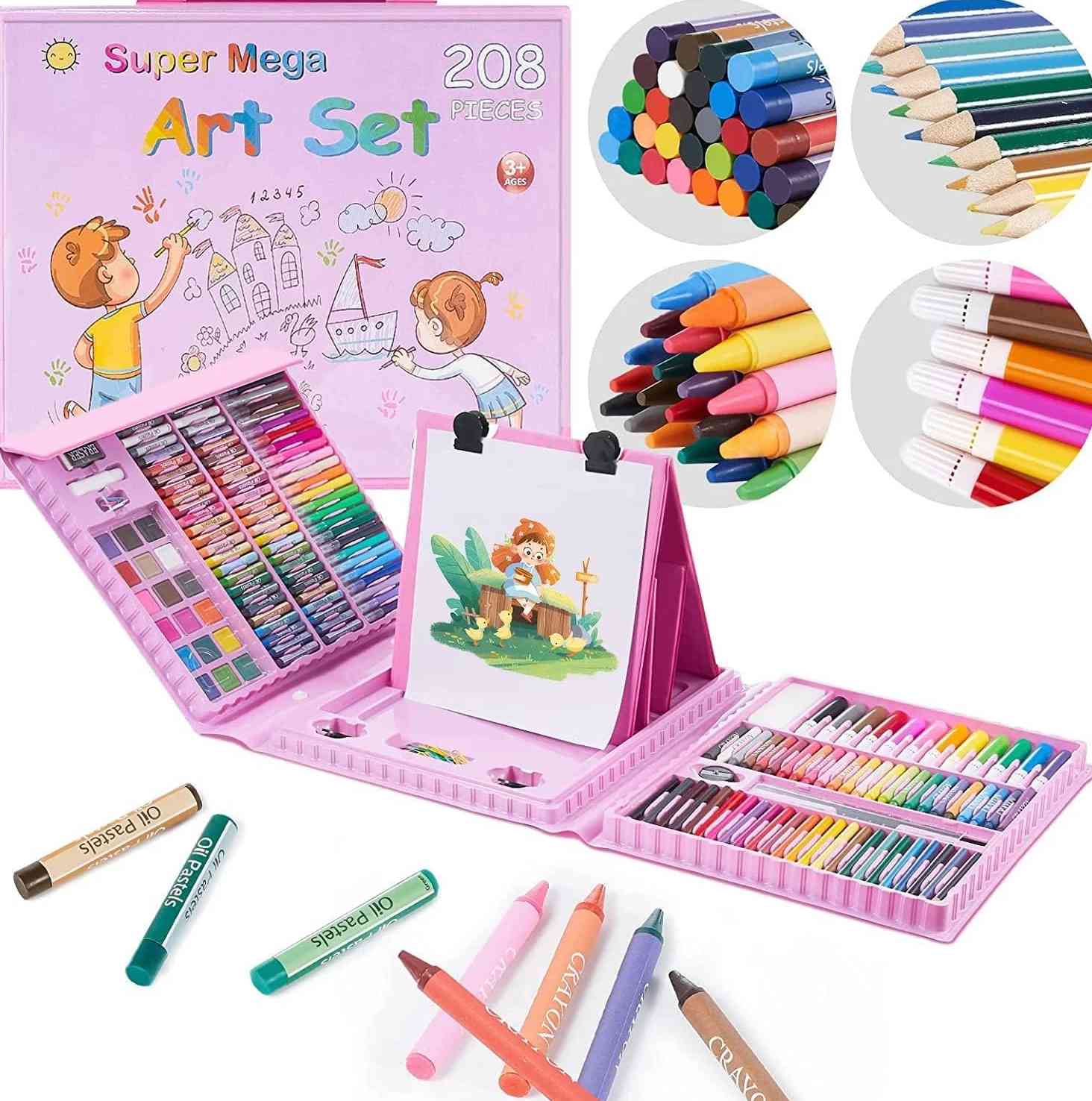 Super Mega Art Set 208 Pcs